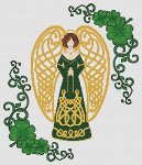 Shamrock Celtic Angel (image for) Shamrock Celtic Angel
